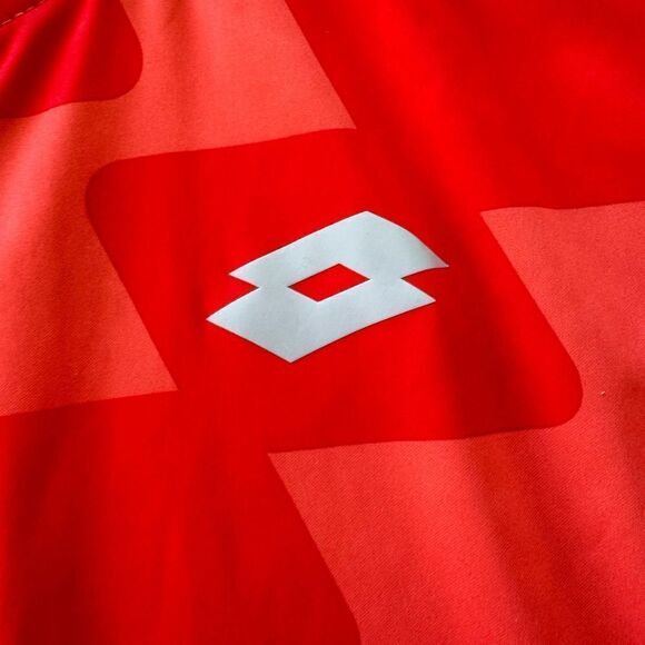 Lotto men’s shirt. Red. Size small. Italian sports design. - Picture 5 of 7